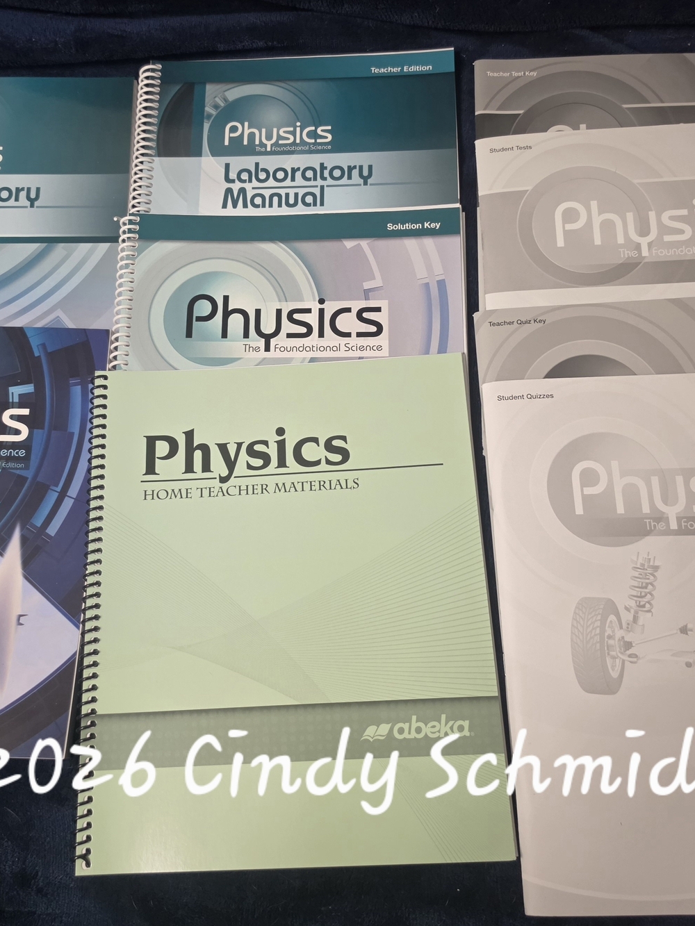 Abeka Physics Student Workbooks, Teacher Key And Consumables